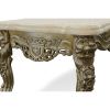 Platine Lion Coffee Table with Marble Top